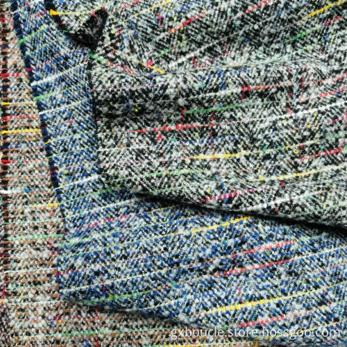 Boucle mode design stlye tyg